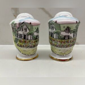 Vintage Royal Stanford England Anne of Green Gables Salt and Pepper Shakers PEI